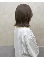 フレームプラス 天王寺あべの店(FRAME+) ブリーチなしブラウングレージュ♪