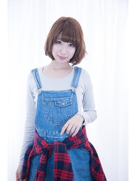 ヌーム 塚本店(NOOM) 【美クチュールカラー】冬ボブ