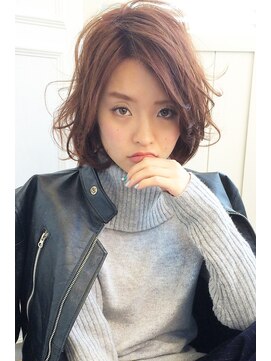 ランプ ヘアー(lamp hair) 【lamp hair 】アンティークパーマ◎くせ毛風ボブ♪No.2