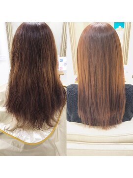 ヘアーアンドメイク ドレス(DRESS) 髪質改善トリートメント