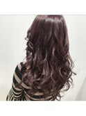 プラムピンクカラー 【REJOICEhair EN 根本亜弥】