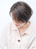 丸みショートボブ