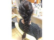 ルミ美容室の雰囲気（冠婚葬祭ヘアセット、お着付け、ヘアアレンジ承っております。）