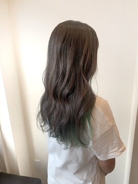 カリン ハッピーヘアライフ 長吉長原店(carin happyhairlife) インナーグリーン
