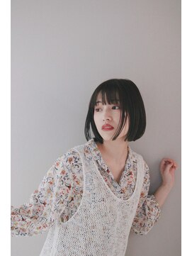 オーイット(ooit) *パッツンボブ×地毛風カラー*