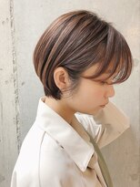 ダヴィン 中目黒(DaVin)&nbsp;【DaVin中目黒】くびれヘア 丸みショート ミストバング