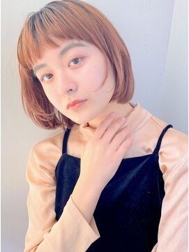 ルーパバイミュージアム(LOOPA by museum) ■LOOPA■レイヤーボブ×カッパーオレンジ