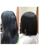 ヘアーグラン(Hair Gran.)&nbsp;縮毛矯正施術例