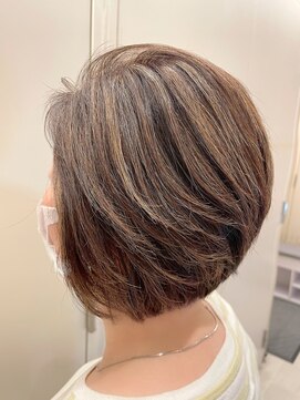 マイサロン(MY salon) 白髪ぼかしもできるデザインカラー