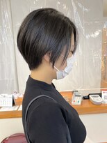 モリオ フロム ロンドン 大宮2号店(morio from London)&nbsp;【morio大宮2号／米村】ハンサムショート黒髪