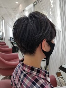 クオリス 上福岡店(QUALIS) ベリーショート/刈上げ/黒髪/グラデーション/20代30代40代/