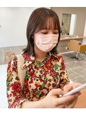 自然な扱いやすさ ナチュラル 外ハネ ウェーブ