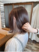 インナーカラー ホワイトピンク