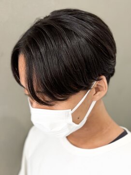 エルマーク(L-MARK) ニュアンスパーマセンターパートサイドパート韓国カルマパーマ