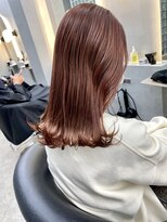 ロンドポレール 北千住(Lond polaire)&nbsp;【伊勢】艶髪くびれミディ/セクションカラー/ラベンダーピンク