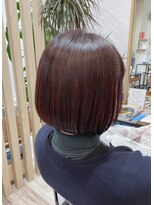 ロエネ(LOENE)&nbsp;【ルイstyle】ぱっつんラインに毛先をワンカール