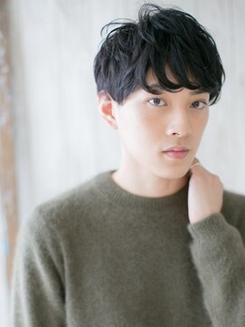 グルーミングサロン バーバー キャッスル 北浦和西口(Grooming salon Barber Castle) ナチュラルなゆるふわ巻き春パーマ刈り上げマッシュT北浦和!