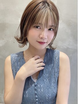 ボス レフィル(BOSS Le'fill) インナーカラー/フェイスフレ-ミング/小顔カット/褒められカット