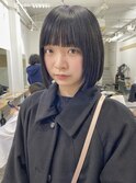 Blue black × bob