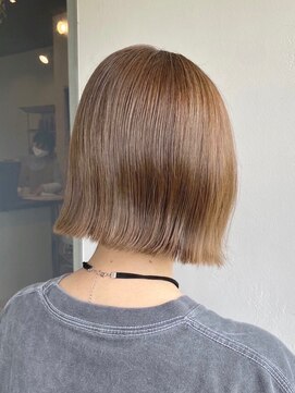 マフェラダー(mahae RUDDER) 透け感カラー【パツっとボブ】