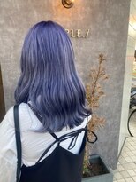 マーレ(MARLE./) くすみブルーカラー
