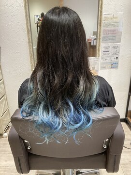 リフ(RIFF) グラデーションブルー