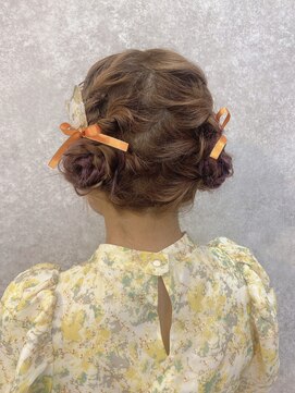 ラビス(Lovis) ハッシュカット/フルバング/似合わせカット/レッドブラウン