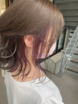 テラスヘアラボ 新潟駅南(TERRACEhairLab.)&nbsp;【ちらっとみえる激カワインナーカラー】