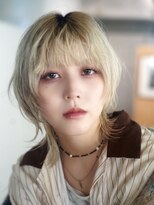 ライラ(Lyla)&nbsp;抜け感　メッシーマッシュウルフ　下北沢　ブリーチカラー