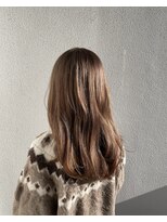 オーガスト ヘア ネイル(AUGUST hair nail)&nbsp;ミルクティーベージュ／ブリーチ1回～／横浜／ハイトーン