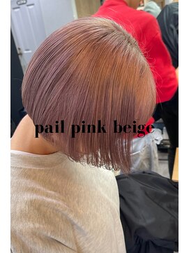 シャルムバイケンジ(Charm.by KENJE) 【ピンクベージュ】銀座/似合わせカット/カラー/トリートメント
