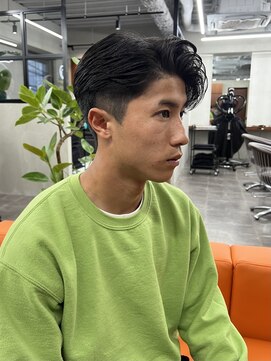 ニコ トウキョウ 渋谷(nico TOKYO) メンズ/メンズセンターパート/ニュアンスパーマ