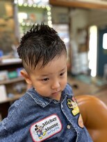 マーメイドヘアー(MERMAID HAIR) ドラゴンボール風ツーブロカット