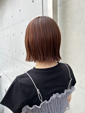 ディジョン(Dijon) 韓国顔まわりレイヤーカットグレージュオリーブベージュブラウン