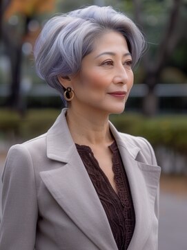 アルトリスト(Altruist Aging×HAIR&SPA) ☆イメチェンピンクベージュアンブレラカラー前髪クールショート