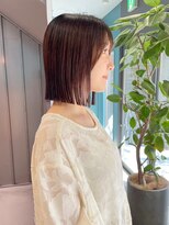 ノエ トトン(noe tton)&nbsp;切りっぱなしボブ×透明感カラーAYU6