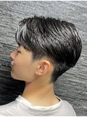 七三分けナチュラルスタイル