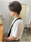【haif】透明感オリーブベージュ/ショート