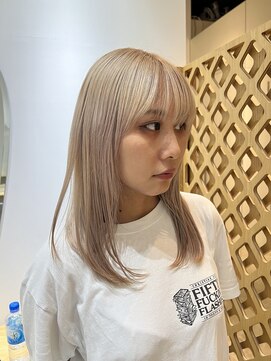 ナナシ(nanac) 【AZUKI】ホワイトベージュ