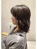 アミュレット バイ サファリ 西荻窪(AMULETTE BY SAFARI)&nbsp;《お客様スタイル55》伸ばしかけ×ボリュームコントロールパーマ