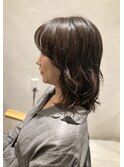 《お客様スタイル55》伸ばしかけ×ボリュームコントロールパーマ
