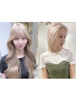 大人気のハイトーンをベースに,切りっぱなし/韓国レイヤー/ウルフカットの相性抜群◎[名古屋/名駅/学割U24]