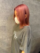 エヌ 大阪梅田店(enu)&nbsp;【大阪梅田】ラテベージュ×レイヤーカット