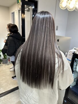 エトラ 渋谷店(etora) 小顔へア アッシュカラーグレージュハイライトカラー◎