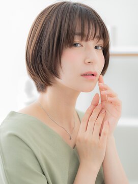 モッズヘア 越谷(mod's hair) ダークアッシュ耳かけ伸ばしかけマッシュTb11越谷20代30代40代