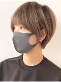ミルクティーベージュダブルカラーインナーカラーケアブリーチ