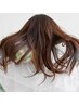 【オーガニック】髪質改善VLリタッチカラー+ヒーリングヘッドスパ