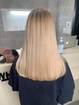 アンダーバーホワイト 泉佐野店(_WHITE)&nbsp;☆ケアブリーチ　ダブルカラー　ハイライト　イルミナ