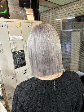 ラフ 難波店(LAFF) #前髪#アンブレラカラー#こなれミディ#イメチェン
