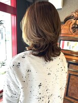 ジンリッチ(JiN RiCH)&nbsp;大人世代レイヤーミディスタイル♪